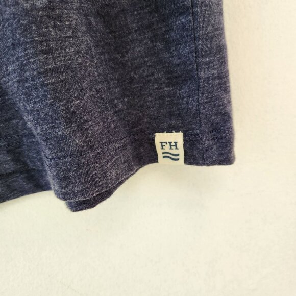 Fair Harbor Classic Tee Navy Blue T-Shirt Shirt BCI Cotton Comfy Men's 2X - Picture 4 of 6